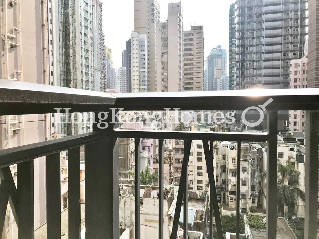 Balcony off Living and Dining Room — The Met. Sublime, Sai Ying Pun