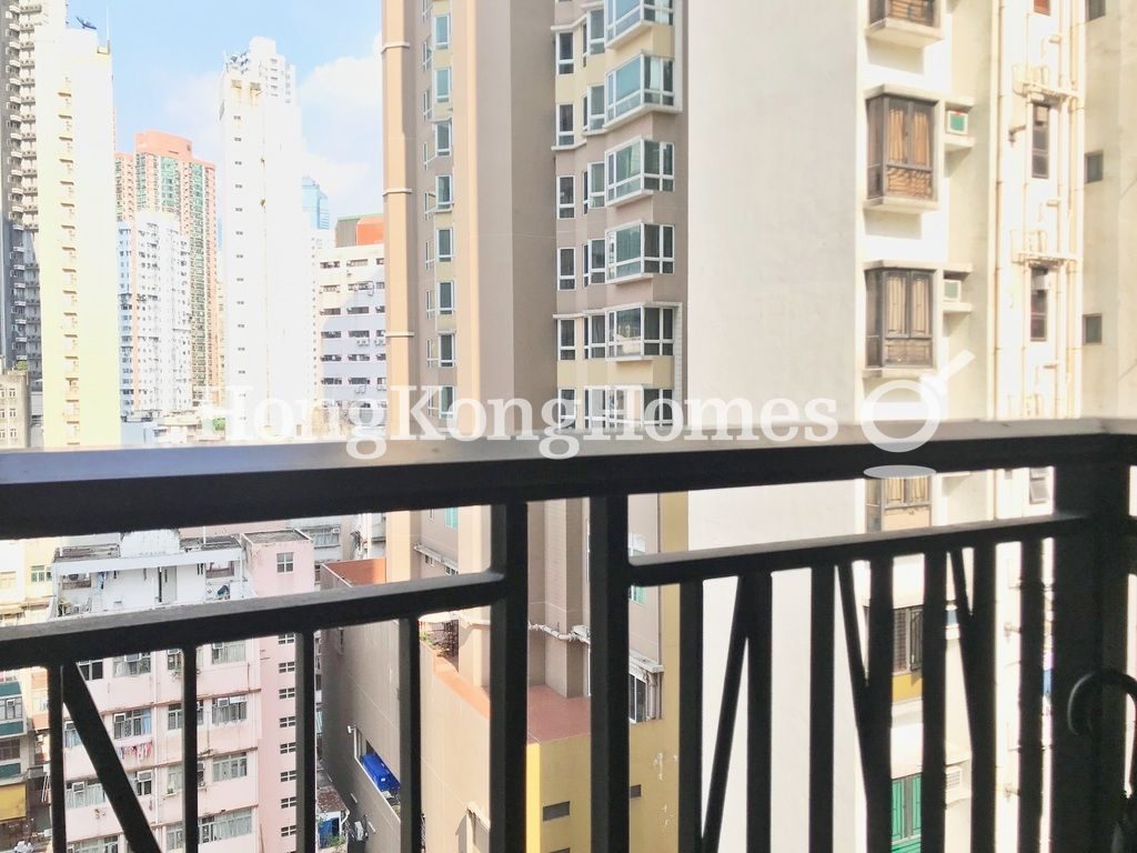 Balcony off Open Kitchen — The Met. Sublime, Sai Ying Pun