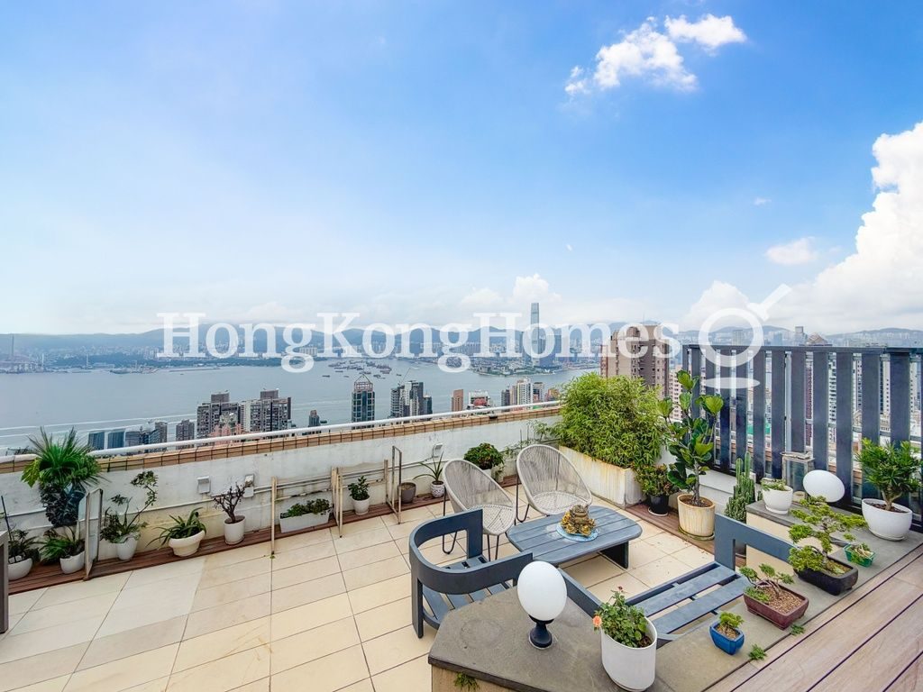 Private Roof Terrace — Scenic Garden - Block 01, Mid-levels West