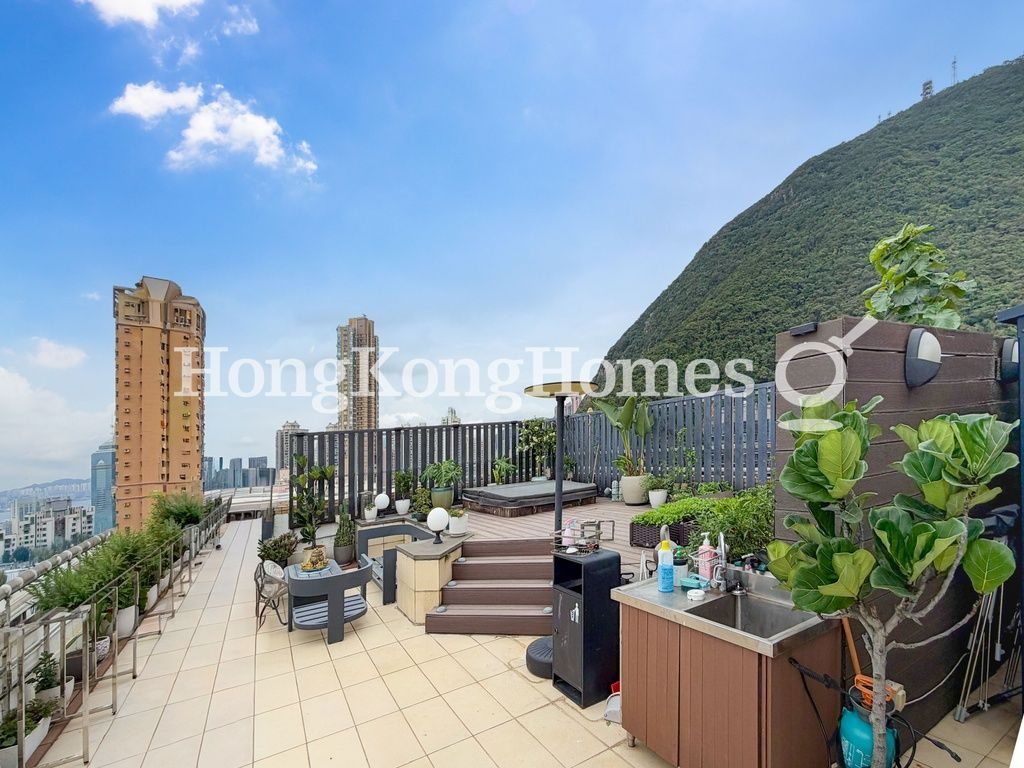 Private Roof Terrace — Scenic Garden - Block 01, Mid-levels West