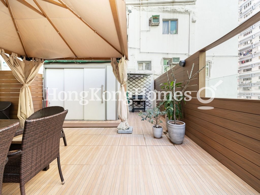 Private Terrace — Kam Wa Building, Sai Ying Pun