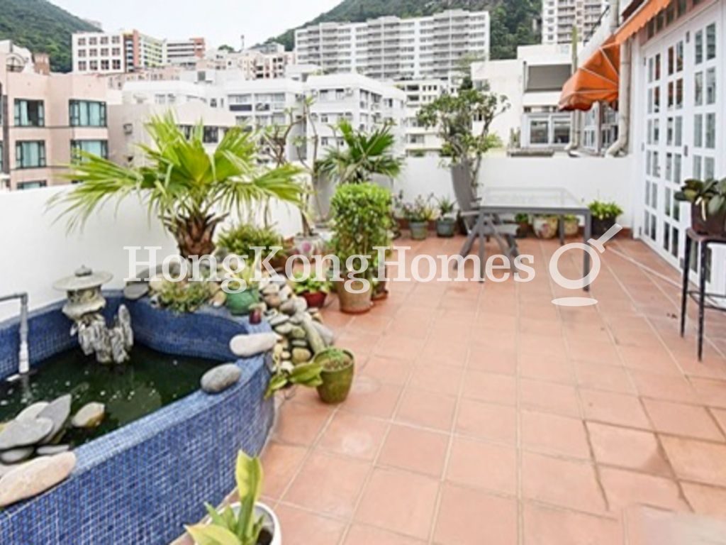 Patio off Conservatory — Shuk Yuen Building, Happy Valley