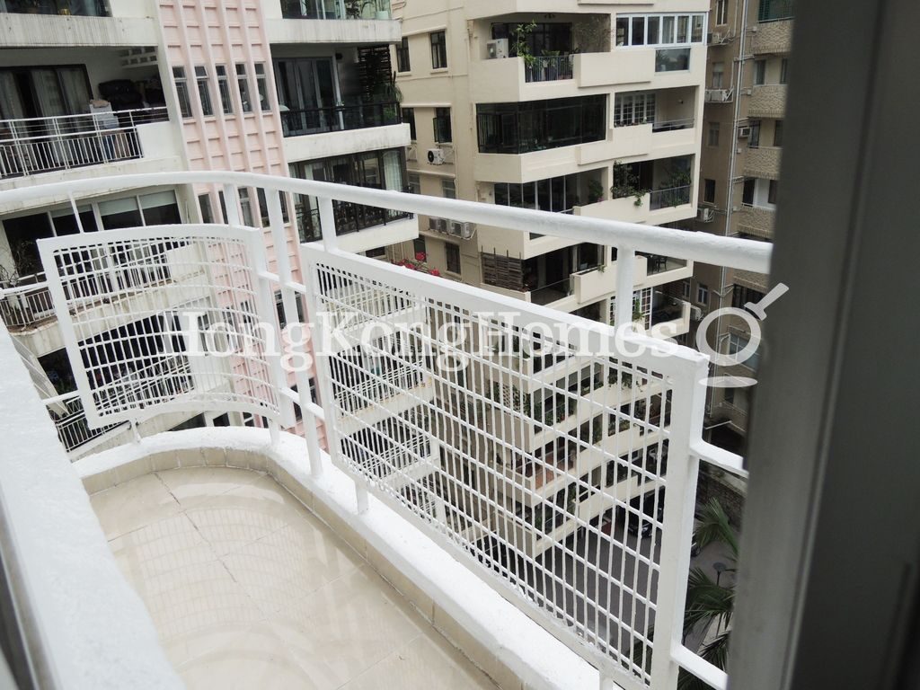Balcony off Third Bedroom — Grosvenor House, Mid-levels Central