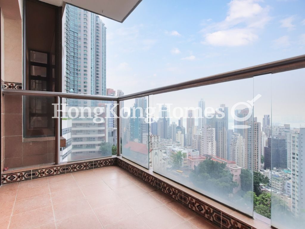 Balcony off Living and Dining Room — Hong Kong Garden, Mid-levels West