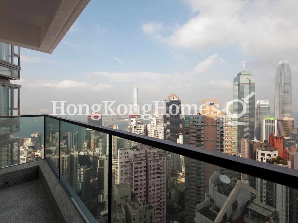 Balcony off Living & Dining Rm — Azura, Mid-levels West