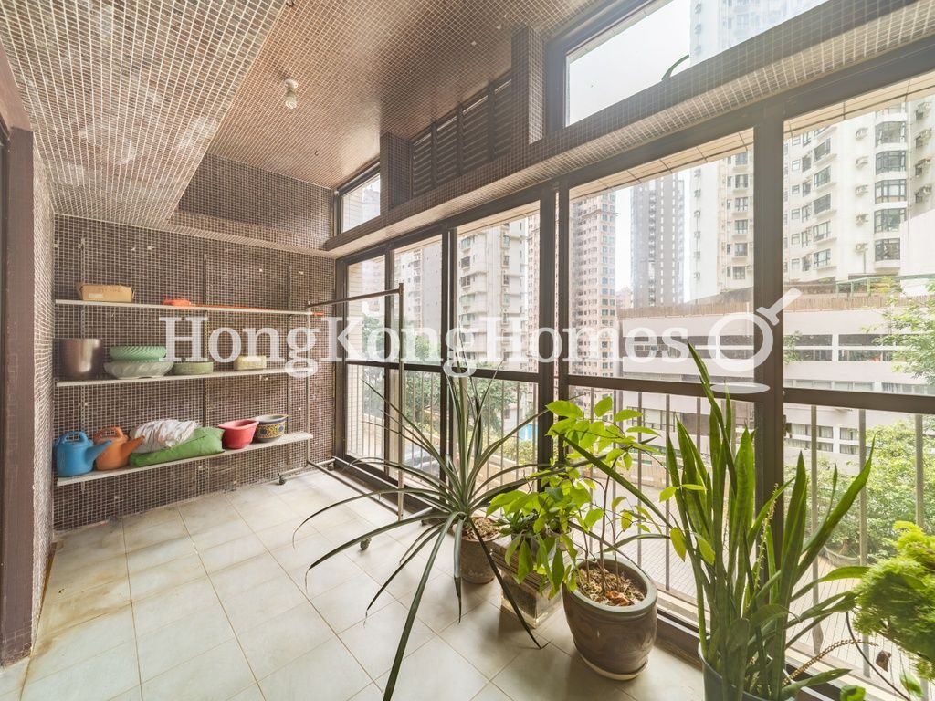 Balcony off Living and Dining Room — Cliffview Mansion - Block C-E, Mid-levels West
