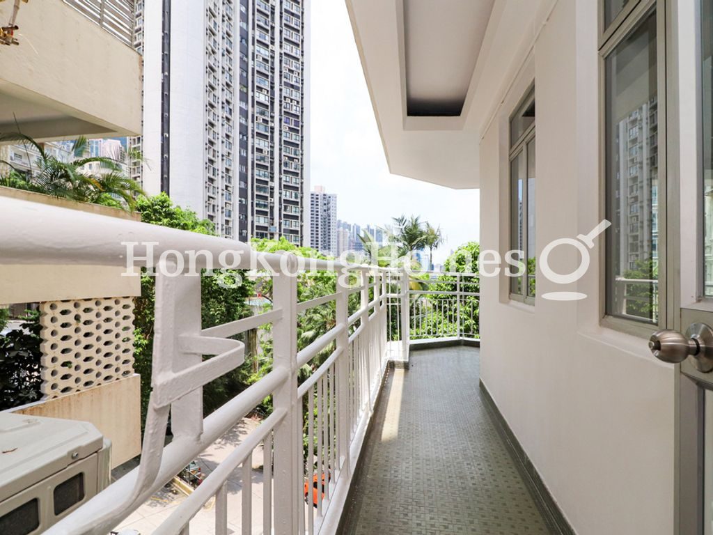 Balcony off Master Bedroom — Grand House, Mid-levels Central