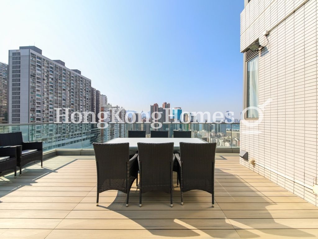 Private Terrace off Living and Dining Rm — Lime Habitat, North Point
