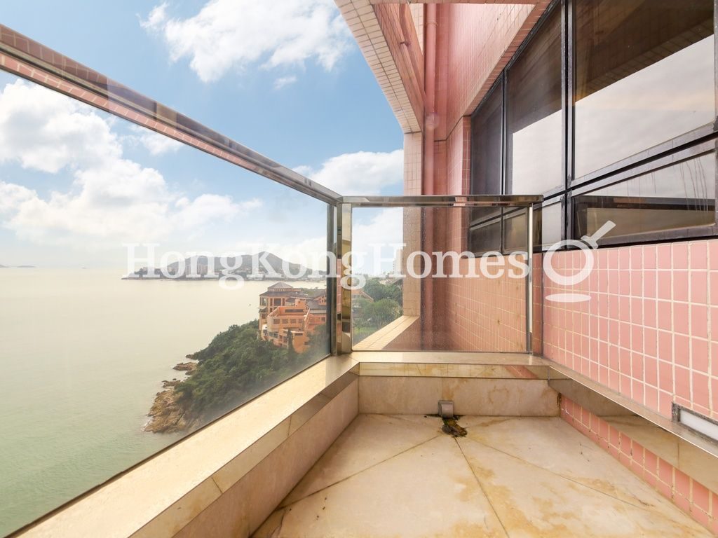 Balcony off Living and Dining Room — Pacific View - Block 04, Tai Tam