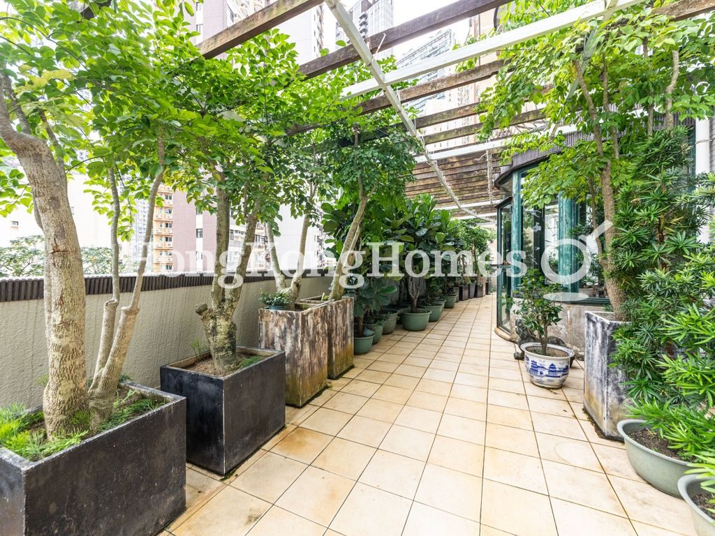 Private Terrace off Living & Dining Room — Wah Fung Mansion, Tai Hang