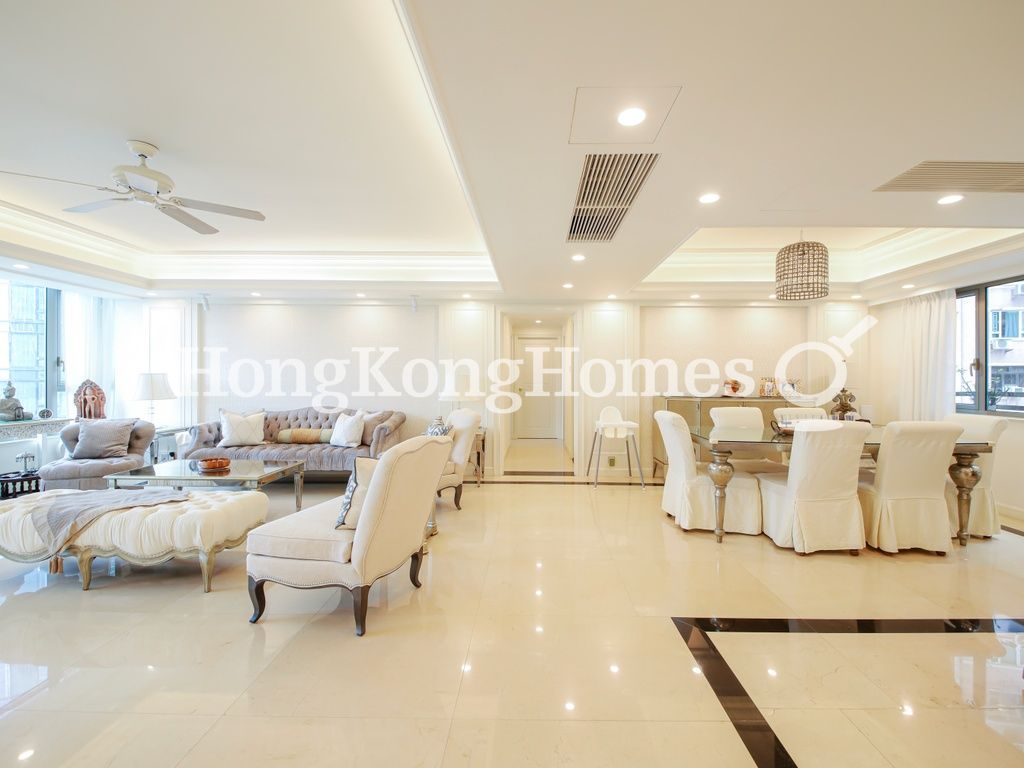 Living and Dining Room — Hong Kong Garden, Mid-levels West
