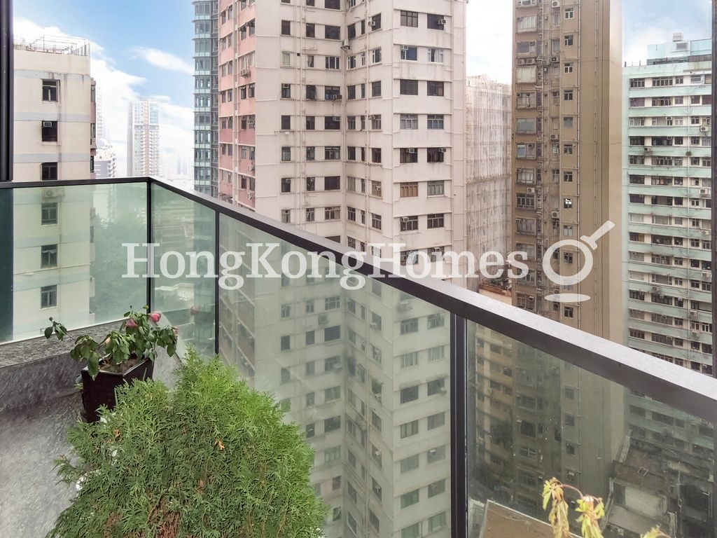 Balcony off Living and Dining Room — Azura, Mid-levels West