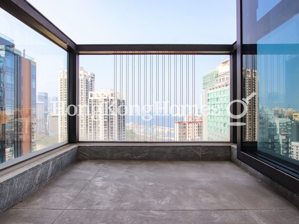 Balcony off Living and Dining Room — The Pavilia Hill, North Point