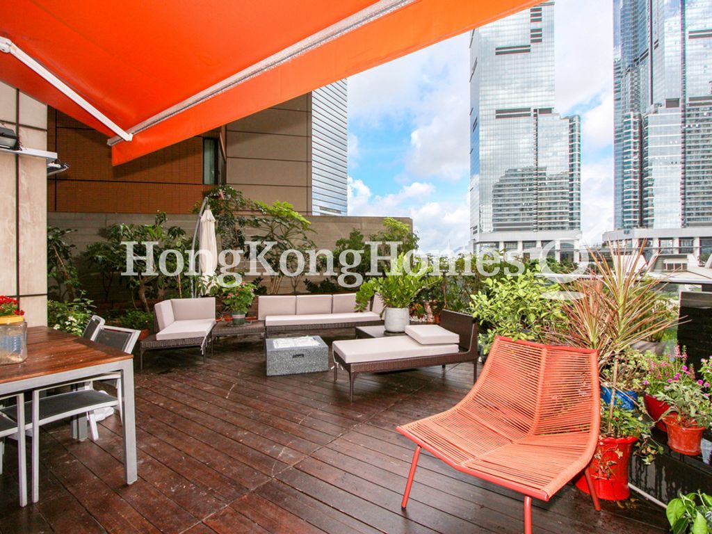 Private Terrace off Living & Dining Room — The Arch - Block 1A (Sun Tower), Tsim Sha Tsui