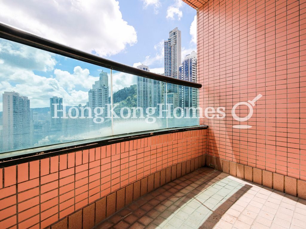 Balcony off Living and Dining Room — Dynasty Court - Block 05, Mid-levels Central