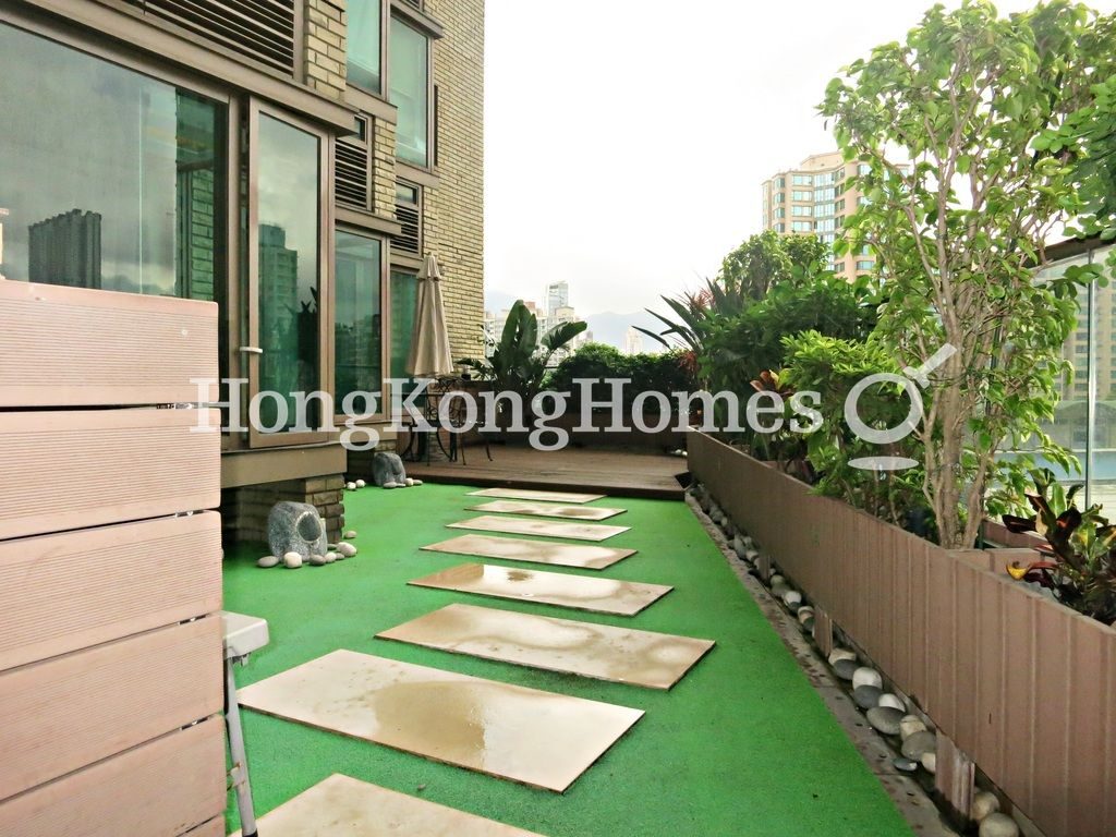Private Terrace off Kitchen — Celestial Heights-Celestial Avenue No. 10, Ho Man Tin / Waterloo Road