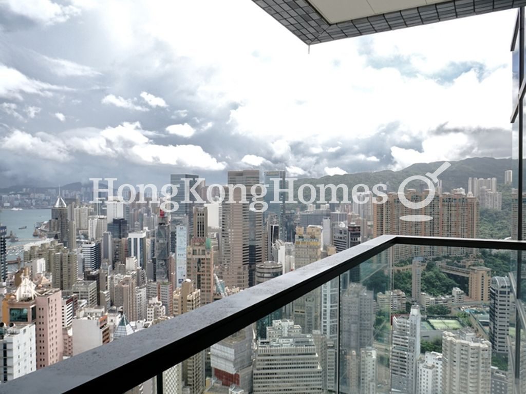 Balcony off Living and Dining Room — The Oakhill, Wan Chai