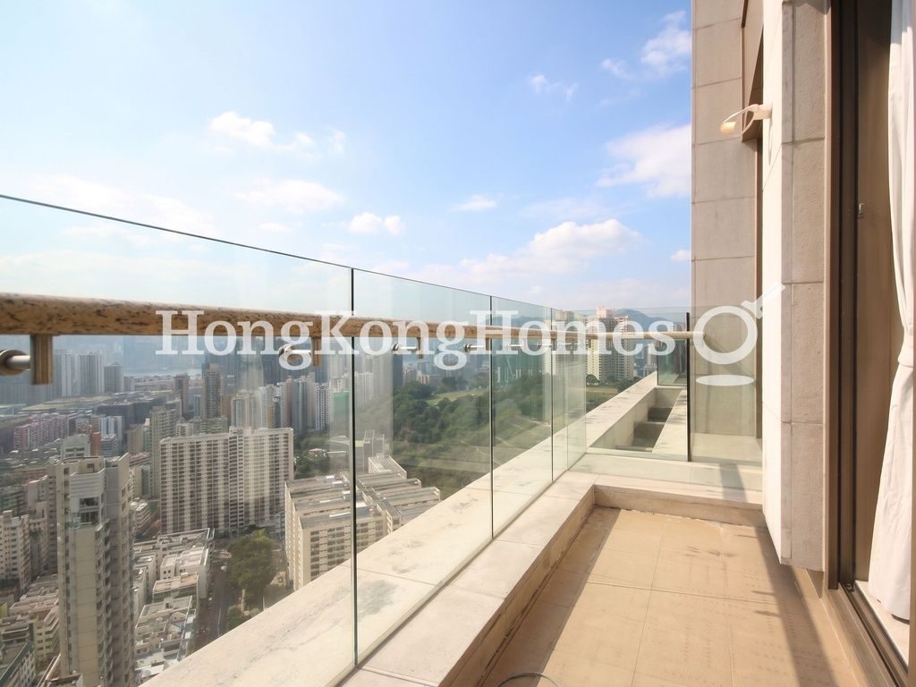Balcony off Living and Dining Room — Celestial Heights-Celestial Avenue No. 26, Ho Man Tin / Waterloo Road