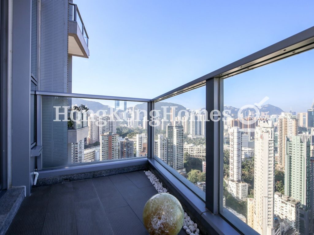 Balcony off Living and Dining Room — Serenade - Tower 1, Tai Hang