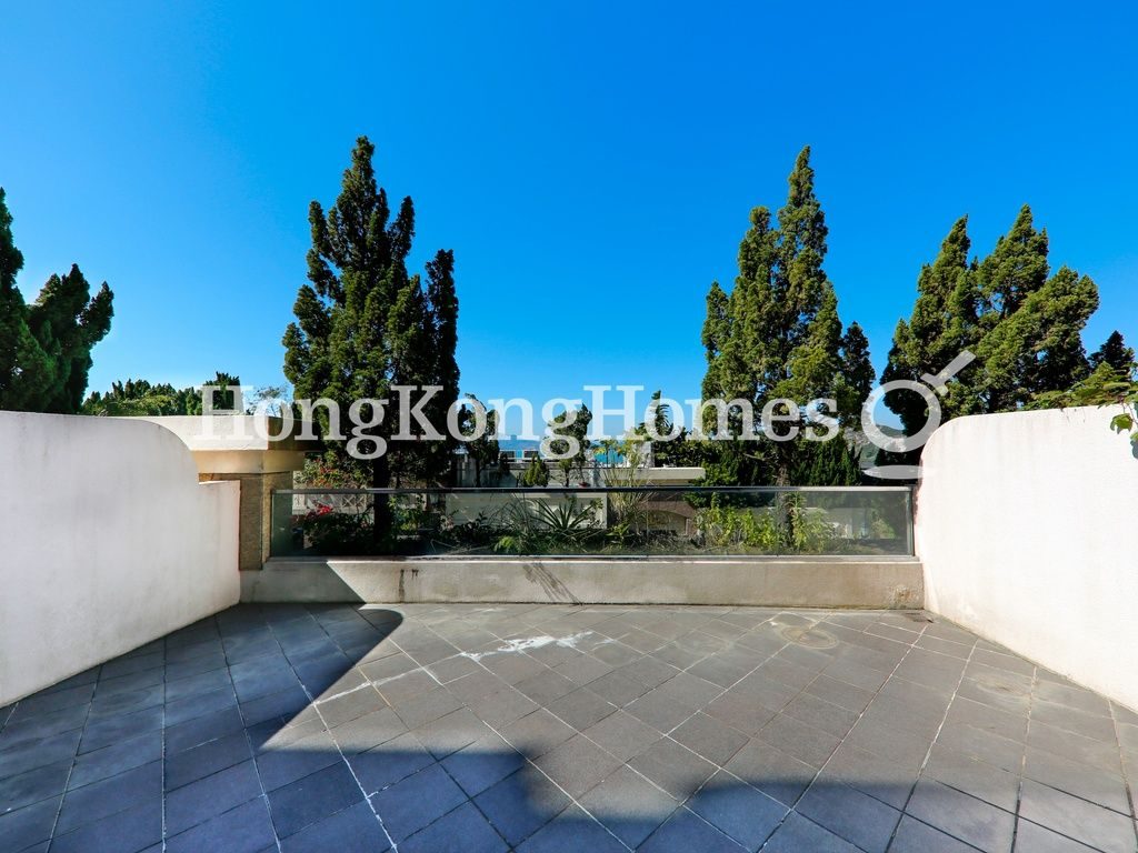 Private Terrace off Living Room — Regalia Bay, Stanley