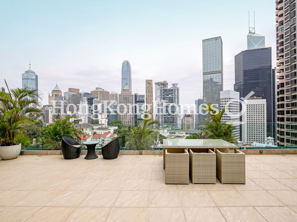 Private Roof Terrace — Kenne Mansion, Mid-levels Central