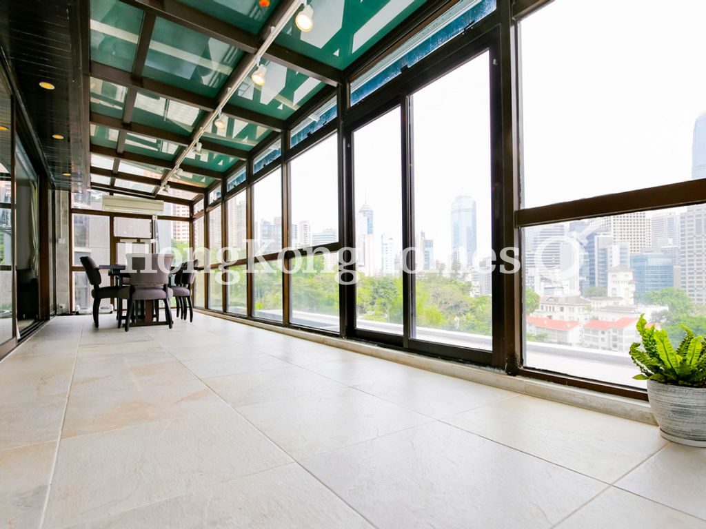 Enclosed Balcony from Living Room — Kenne Mansion, Mid-levels Central