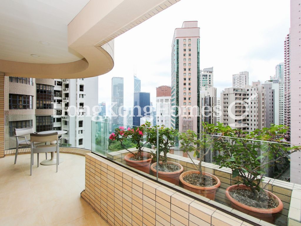 Balcony off Living Room & 3rd Ens Bdrm — Garden Terrace 2, Mid-levels Central