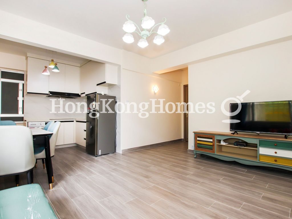 Living and Dining Room — Lockhart House, Block B, Causeway Bay