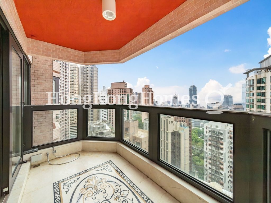 Balcony off living room — Estoril Court - Block 03, Mid-levels Central