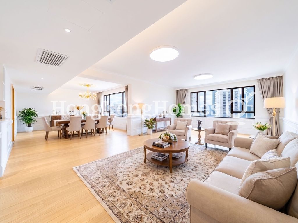 Living and Dining Room — Chung Tak Mansion, Mid-levels Central