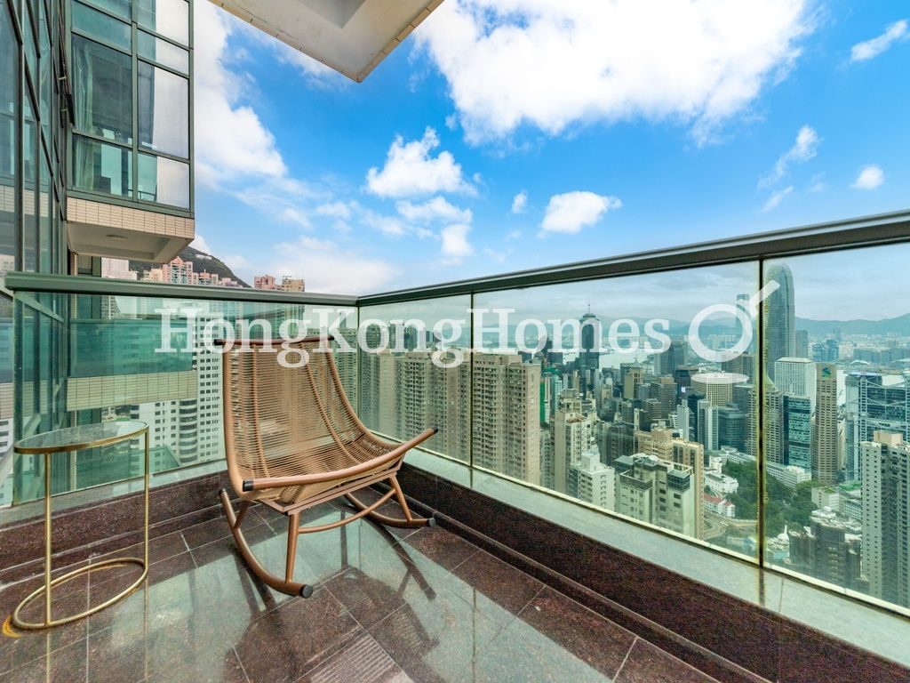Balcony off Living and Dining Room — The Mayfair, Mid-levels Central