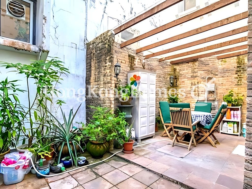 Backyard off Kitchen — Coral Villas, Chung Hom Kok