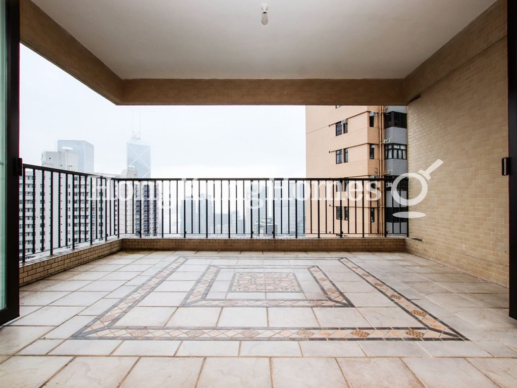 Balcony off Living and Dining Room — Grenville House, Mid-levels Central