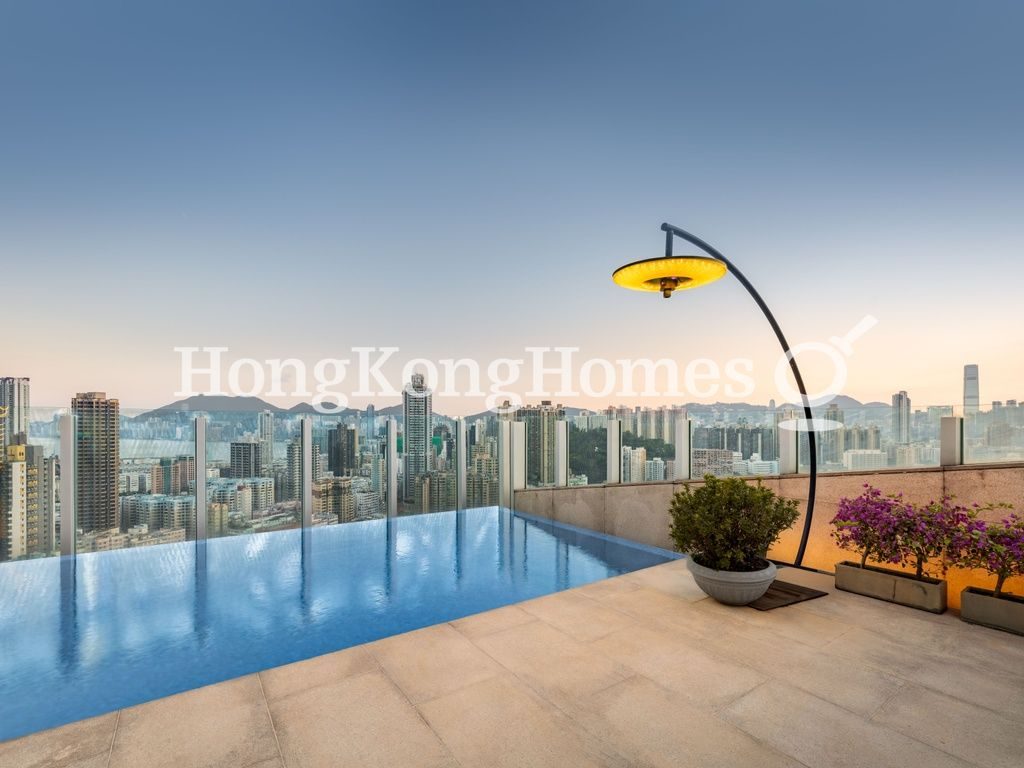 Private Terrace and Pool — Forfar, Kowloon City