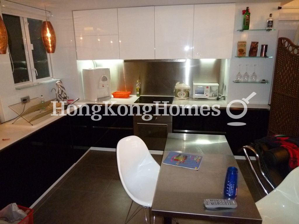 Open Kitchen & Dining Area — Glory House, Wan Chai