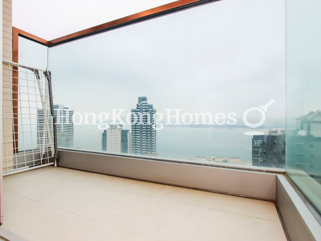 Balcony off the Studio — 63 Pokfulam - Tower 01 (Amber House), Sai Ying Pun
