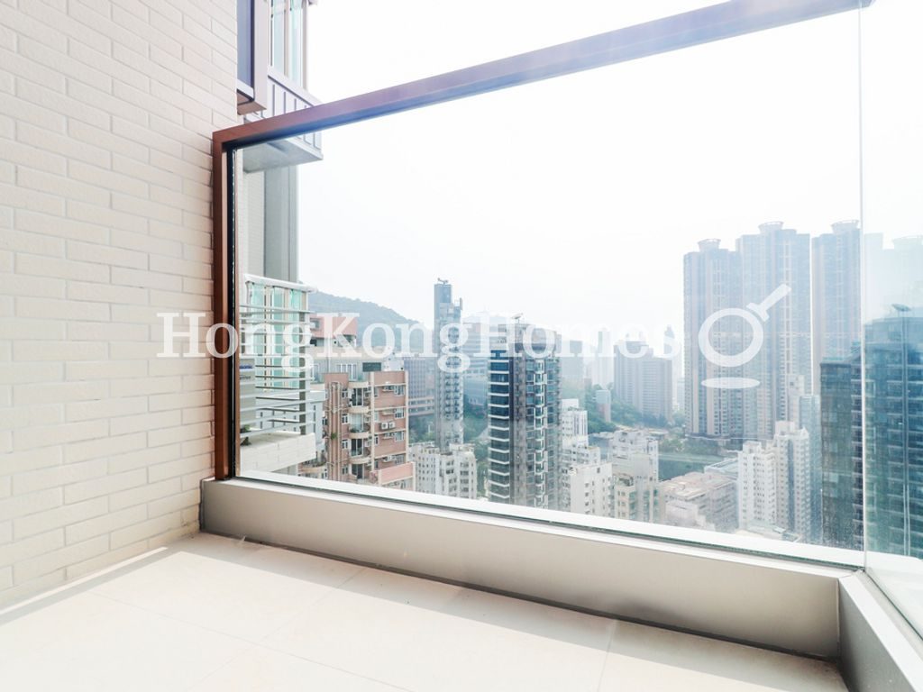 Balcony off Living and Dining Room — 63 Pokfulam - Tower 02 (Emerald House), Sai Ying Pun