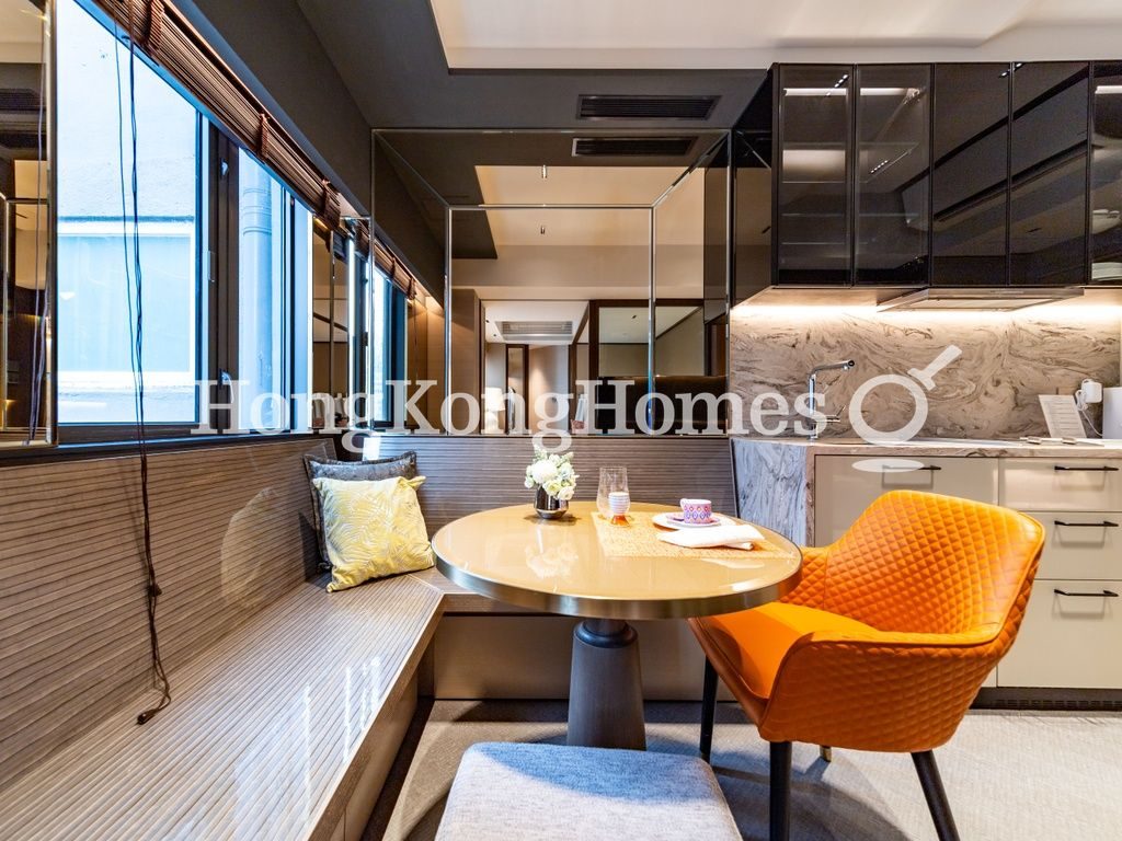 Living and Dining Room — The Hayworth by V, Causeway Bay