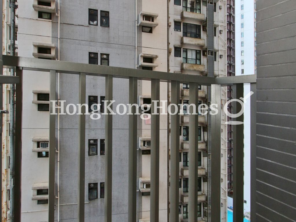 Balcony off Bathroom — Central 8, Mid-levels West