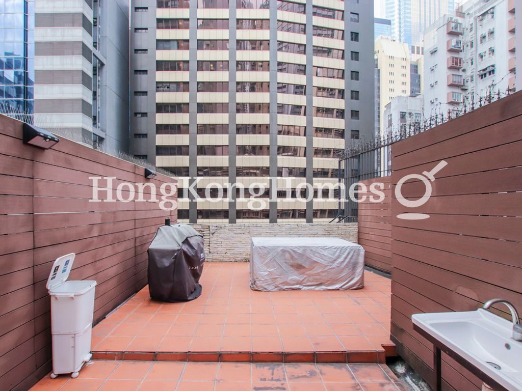 Private Roof Terrace — King Tao Building, Wan Chai