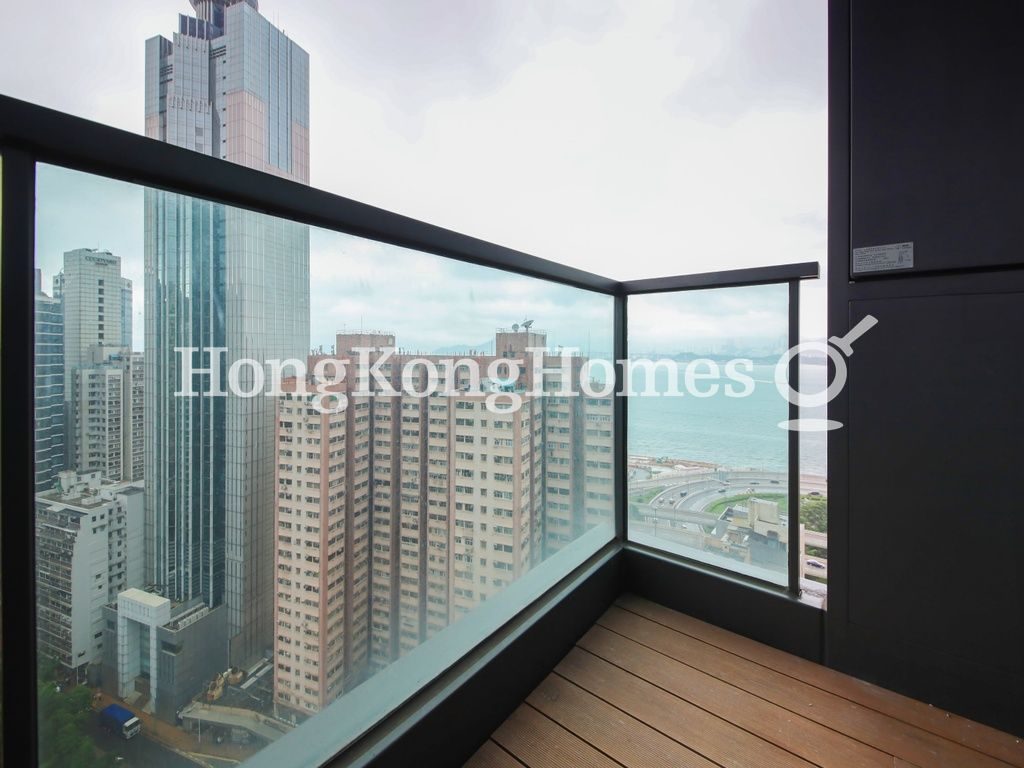 Balcony off Living and Dining Room — One Artlane, Sai Ying Pun