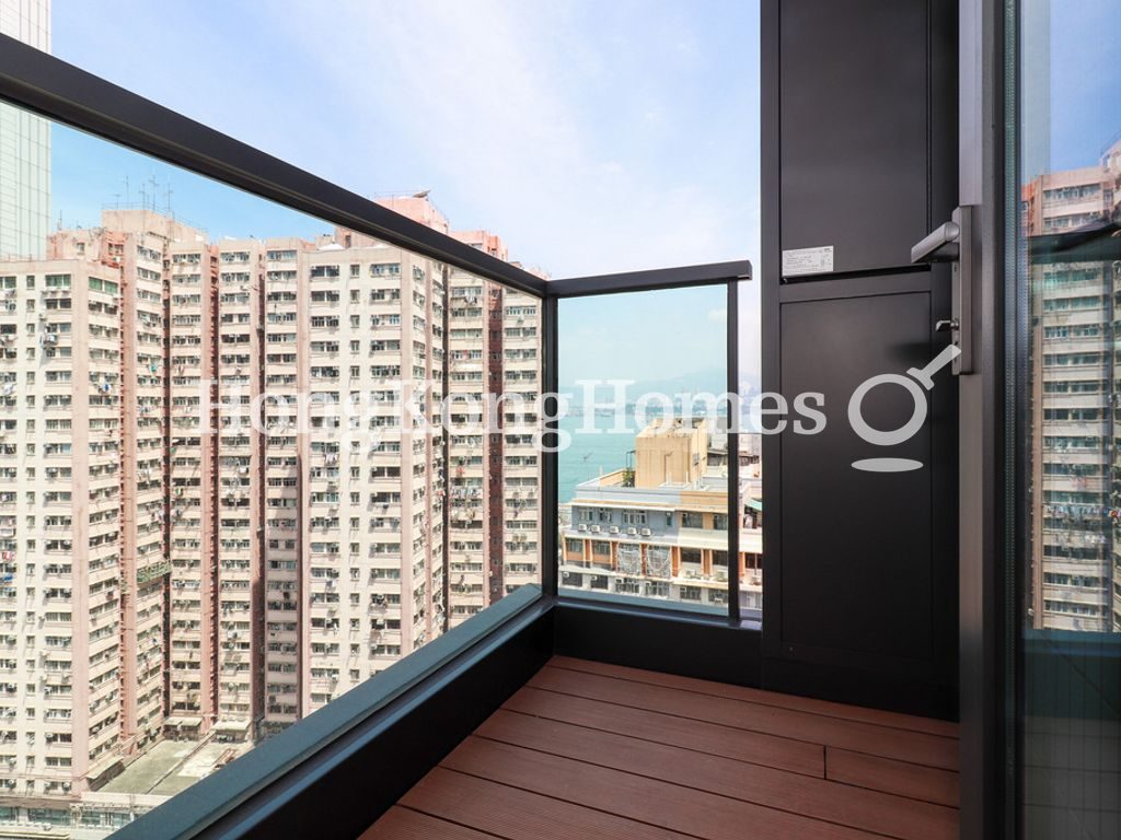 Balcony off Living and Dining Room — One Artlane, Sai Ying Pun