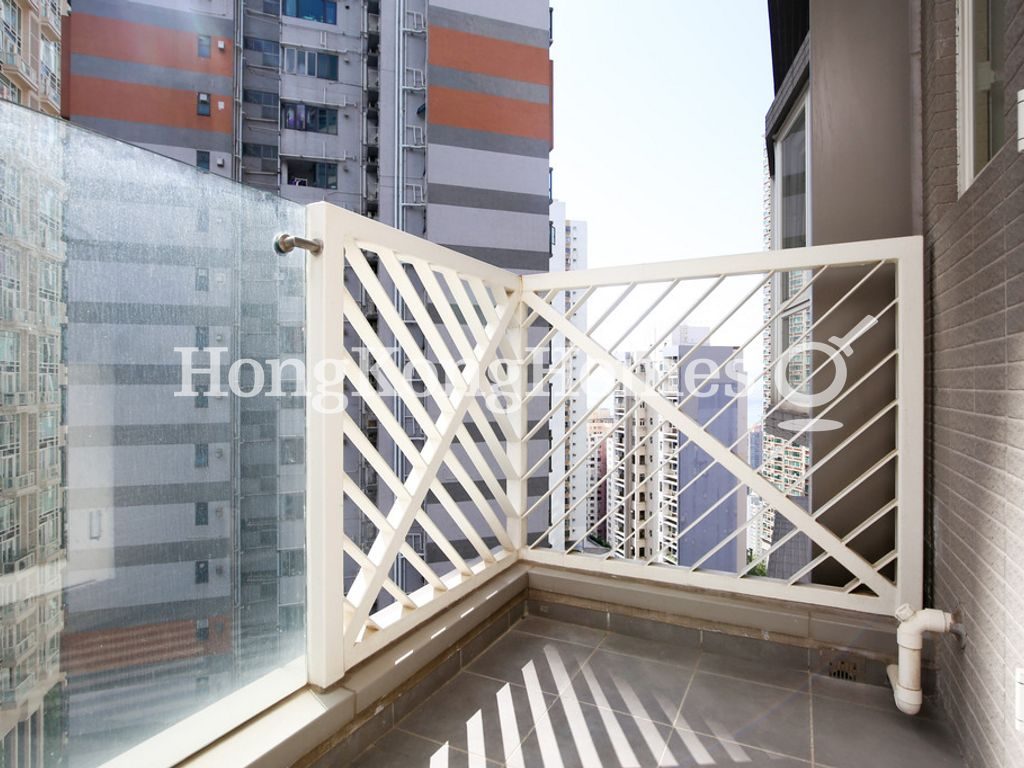 Balcony Off Living and Dining Room — The Icon, Mid-levels West