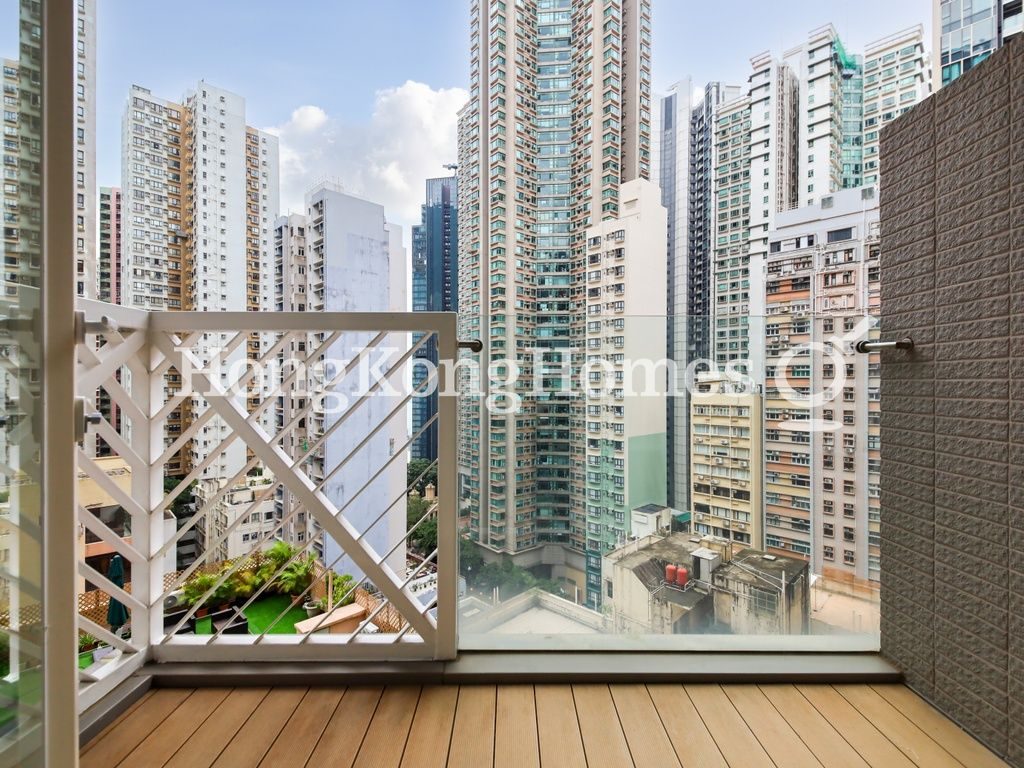 Balcony off Living and Dining Room — The Icon, Mid-levels West