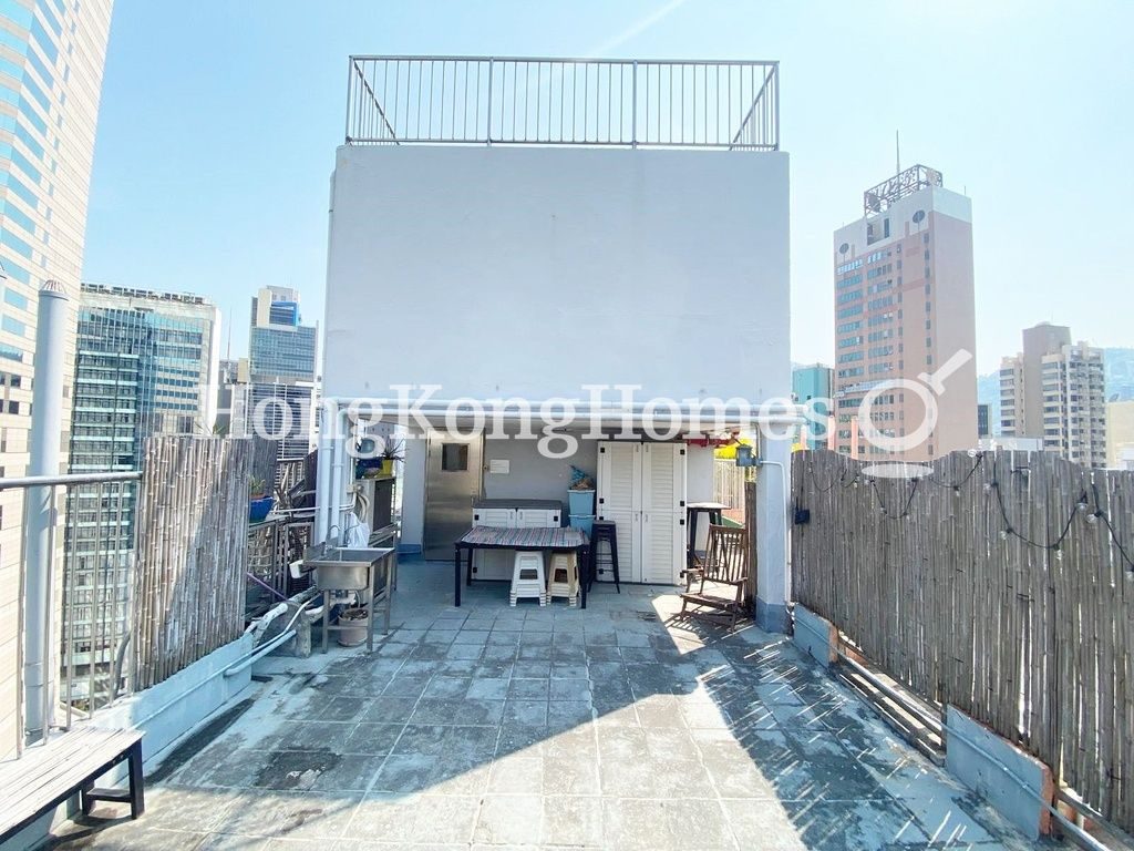 Private Roof Terrace — Bowrington Building, Wan Chai
