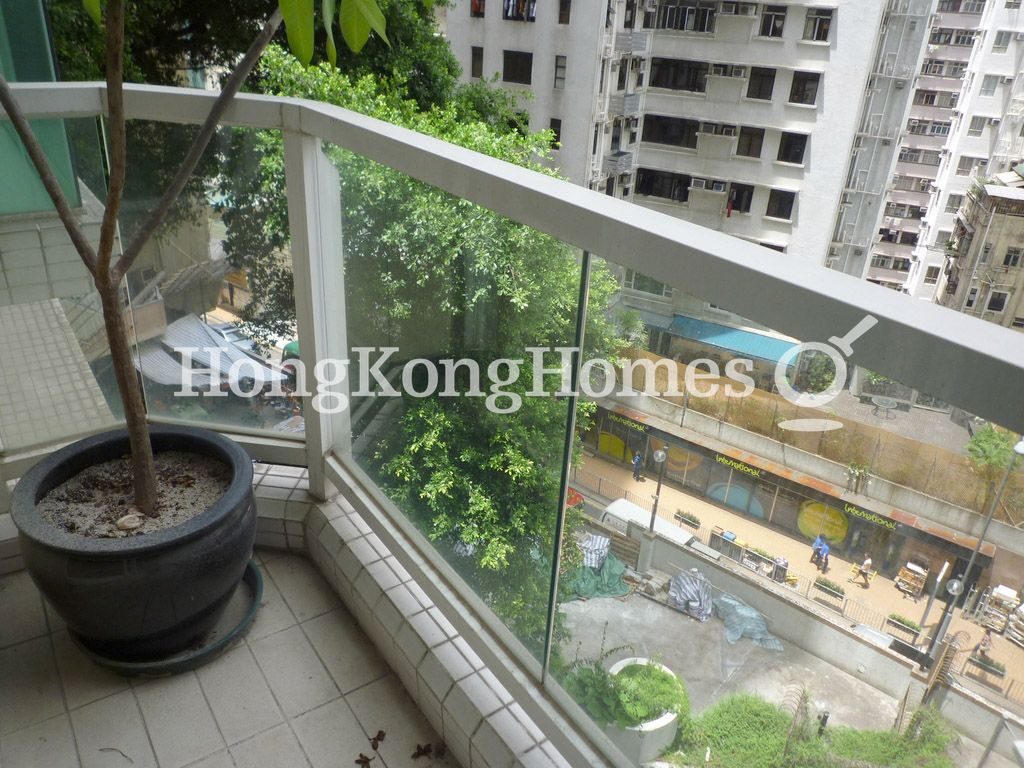 Balcony off Living Room — Reading Place, Mid-levels West