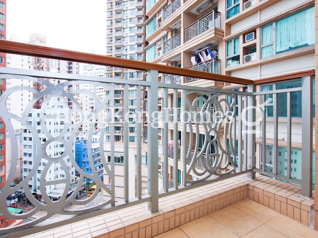 Balcony off Living and Dining Room — The Merton - Block 01, Western / Kennedy Town