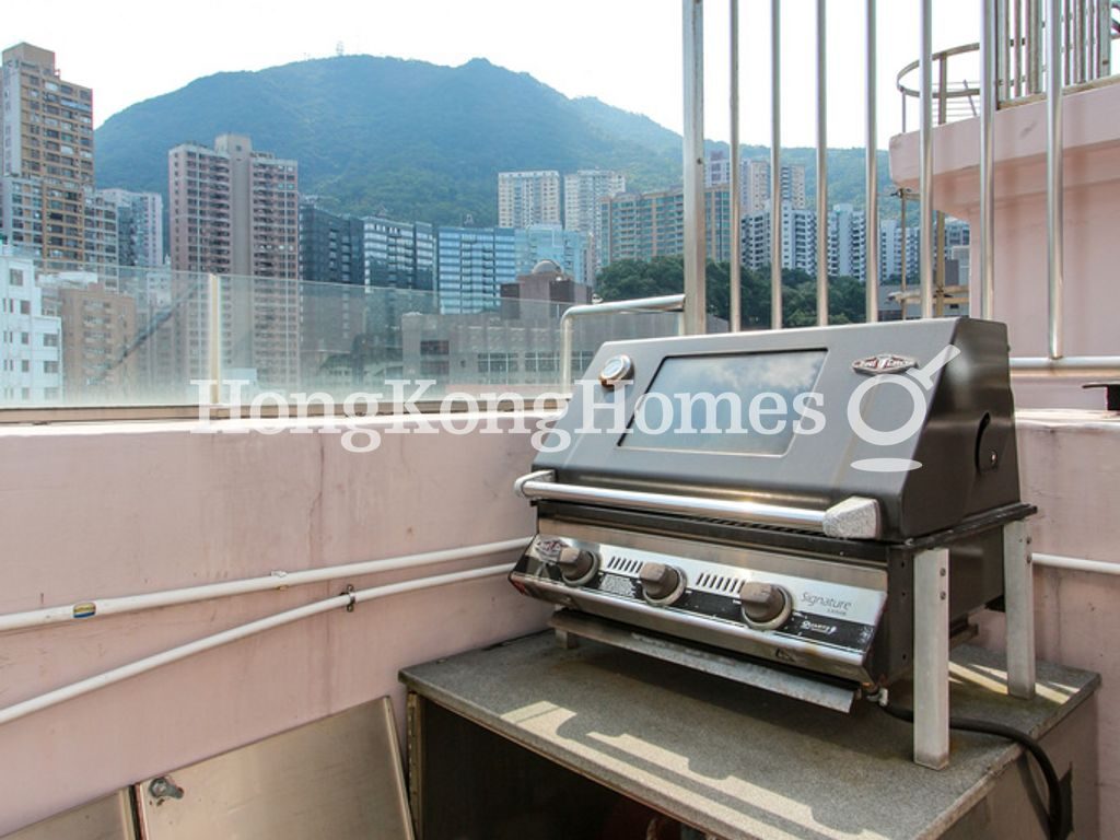 BBQ on Roof Terrace — Smiling Court, Mid-levels West