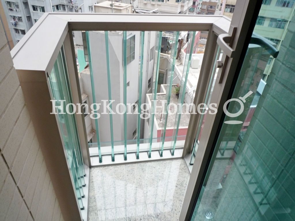 Balcony off Master Bedroom — The Avenue - Phase 1 - Tower 5, Wan Chai
