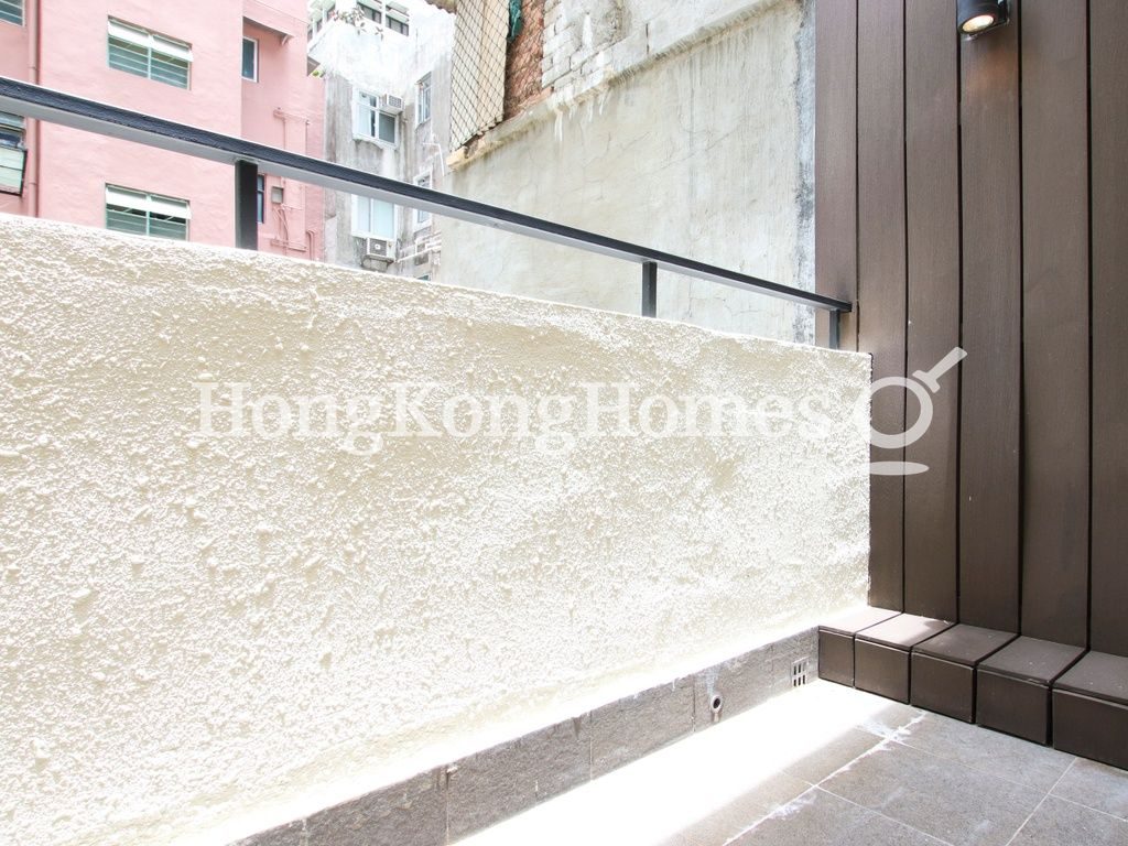 Balcony off Bedroom — Moon Street, 11, Wan Chai